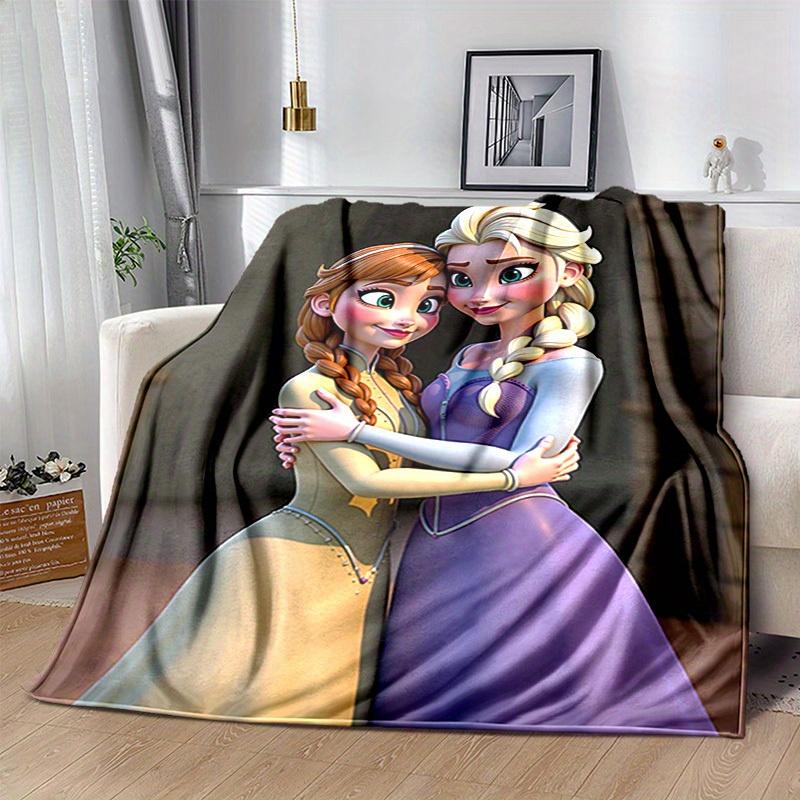 1PC Cartoon Blanket, Seasonal Universal, Home Decoration, Throw Blanket, Cute Cartoon Print, Soft Warm Bedding, Soft Flannel Throw Blanket,