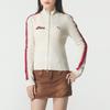 Puma Retro Tape Slim Sweater Simple Casual Stand Collar Sports Long Sleeve Knit Top Women Tops 635719-87