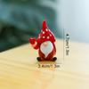 1PC Cartoon Image Handcrafted Fairy Garden Exquisite Glass Cute Christmas Tree Ornament Mini Santa Claus Figurines Desk Ornaments