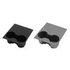 Auto Water Cup Holder for  3 Silicone Cover Pad Insert Center Console Slot Anti-Skid Cup Double Hole Holder Cover