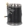 Game of Thrones 3D Carved Stainless Steel Beer Mug and High-Stemmed Glass
