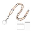 Boho Lanyards For Id Badges Gifts For Women For Christmas Retractable Wood Beaded Badge Holder Teacher Lanyard Cruise Lanyard