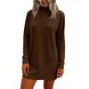 Women's Loose Mid Length Long Sleeved Home Skirt