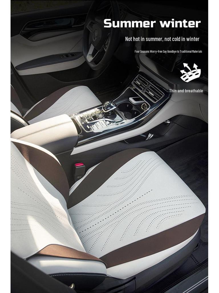 Four-Season Semi-Wrapped Saddle Pad Seat Cushion for BYD Destroyer 05