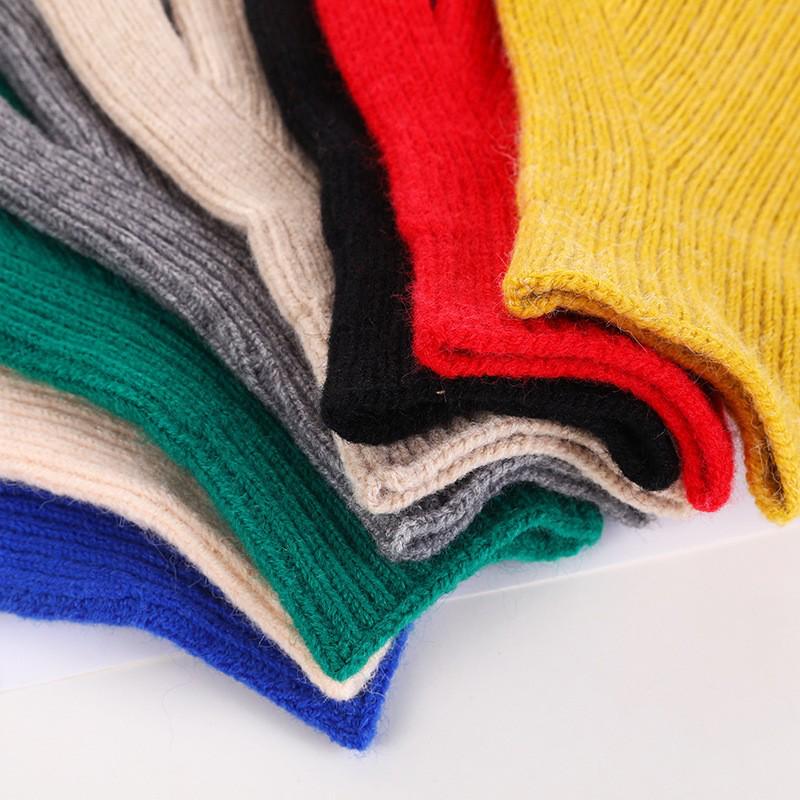 Mănuși Unisex de Toamnă/Iarnă din Lână Fără Degete cu Touchscreen: Cald, Elegant, Rezistent la frig.