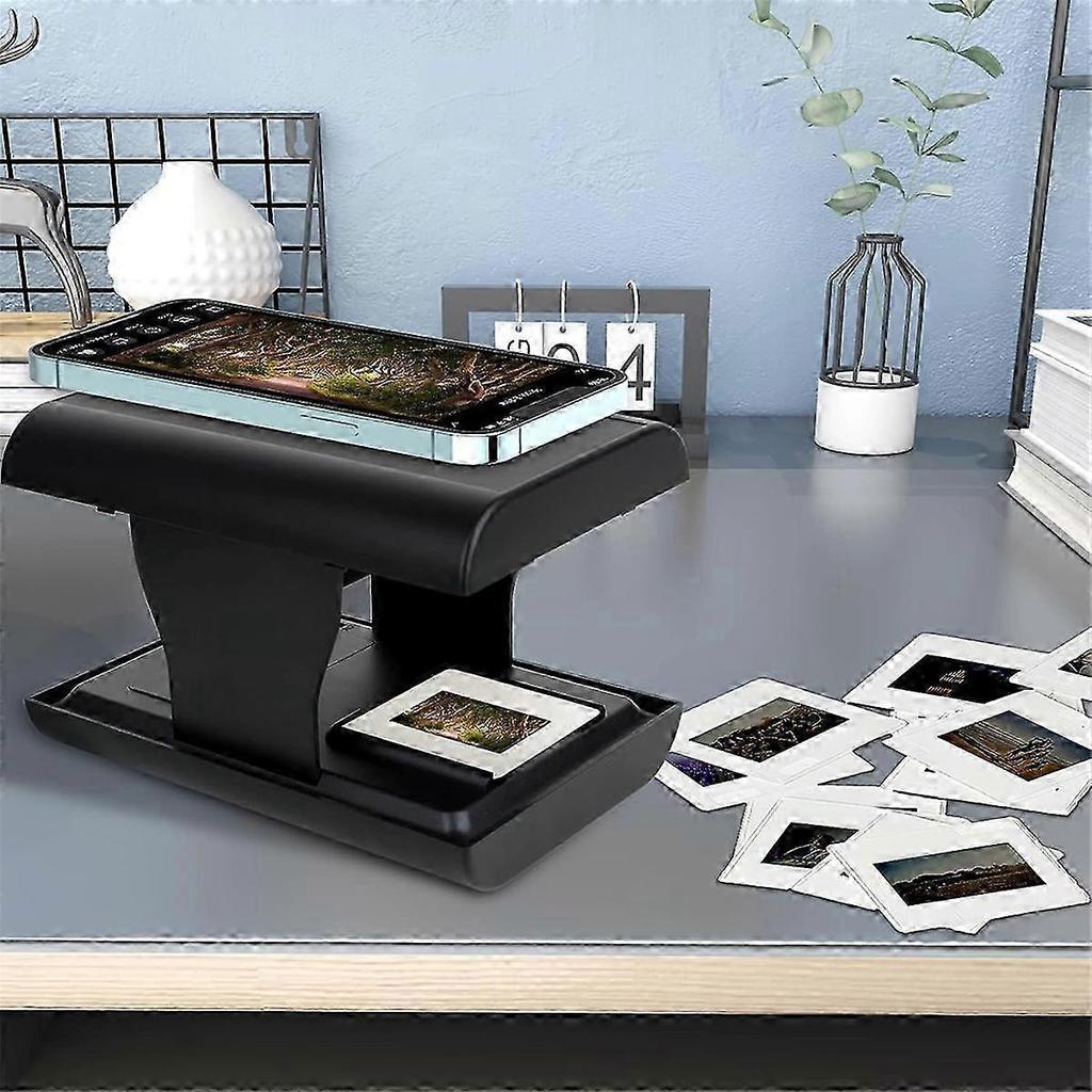 Mobiler Film- und Dia-Scanner, 35-mm-Dia- und Negativ-Scanner mit LED-Hintergrundbeleuchtung für OldFilm nach JP