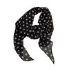 2025 Korean Style Silk Polka Dot Scarf Ribbon Neck Tie and Waist Belt for Women