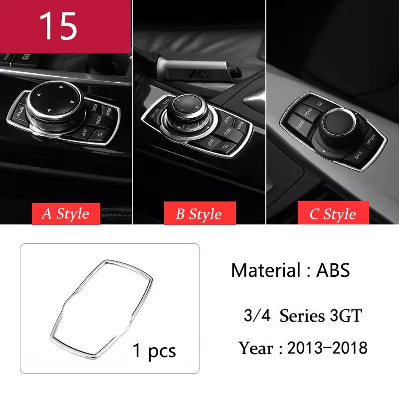 Für BMW 3 4er 3GT F30 F31 F32 Innenraum Handschuhfach Beifahrer Werkzeugkasten Zierleisten Pailletten Dekorabdeckung Zierleiste Auto Styling Zubehör