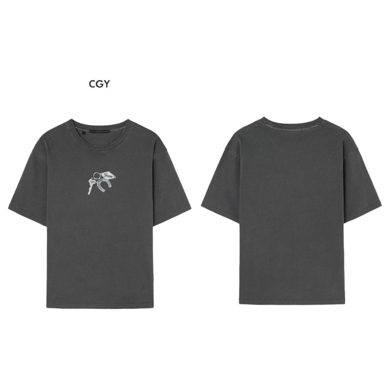 Guess Korea Hyunjin Stray Kids Outfit Set Long Sleeve Tee / T-Shirt Official