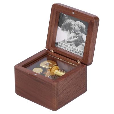 Neuartiger Gedenk-Fotorahmen Spieluhr Retro Spieluhr Valentinstagsgeschenk