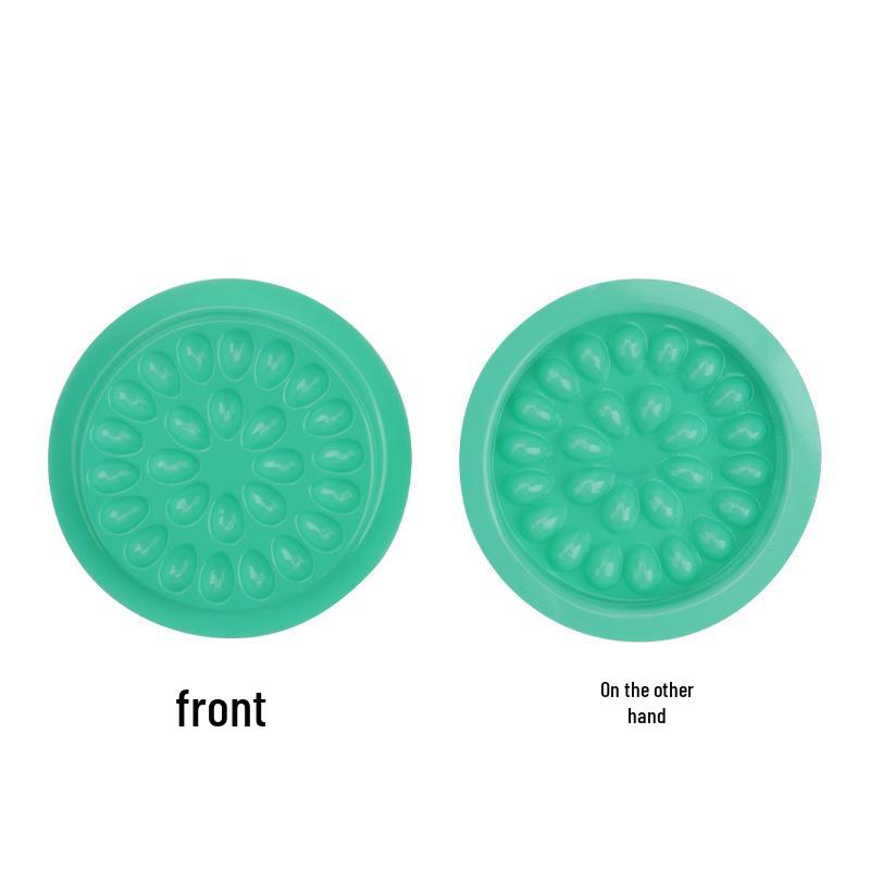 Flower-Shaped Eyelash Extension Glue Drip Palettes - 100 Pack