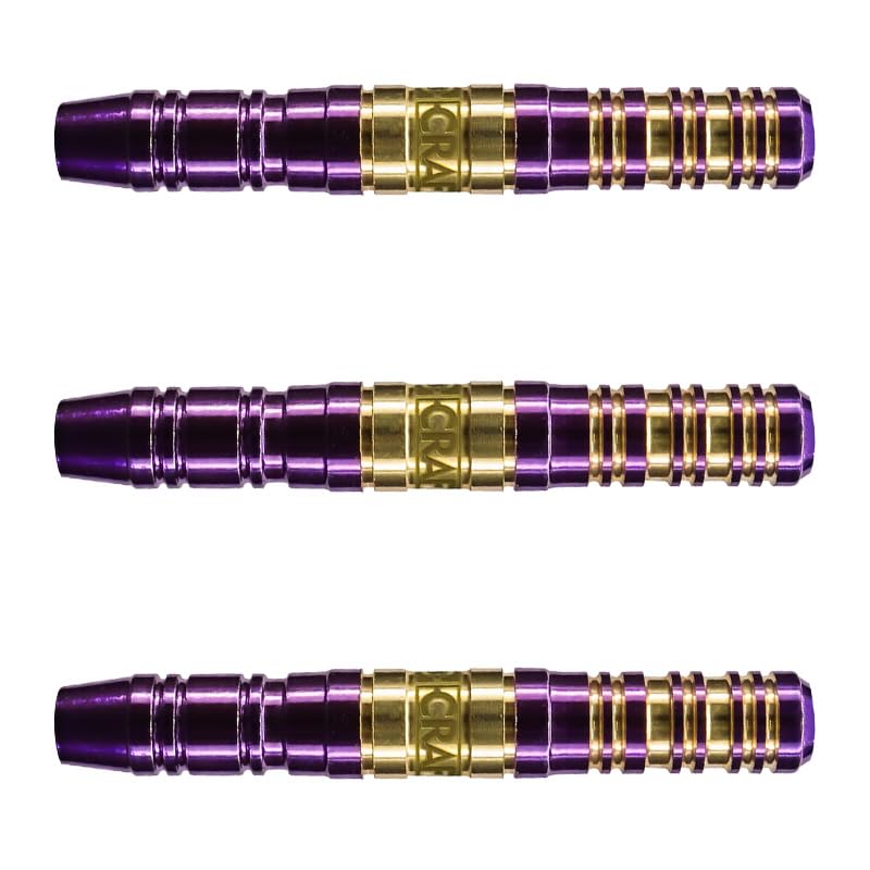 ZONE Series Megahertz 2 Purple 2BA Soft Tip Darts with Spare High Quality for Beginners and Practice Darts D-CRAFT Parts,