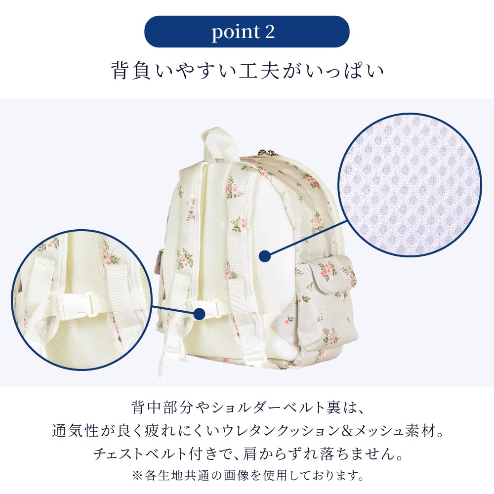 COLORFUL CANDY STYLE PET School Backpack: Discover! Explore! Dinosaur Continent (Navy)