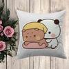 Anime Pillow Bubu Dudu Decorative Pillowcases for Pillows x Cushion Cover x Pillowcase Decor  Car Decoration Sofa