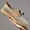 Fashion Spring Summer Mens Casual Shoes New Comfy Mesh Breathable Running Sneakers High Quality Men Shoes Zapatos Hombre Plus Size 37-47