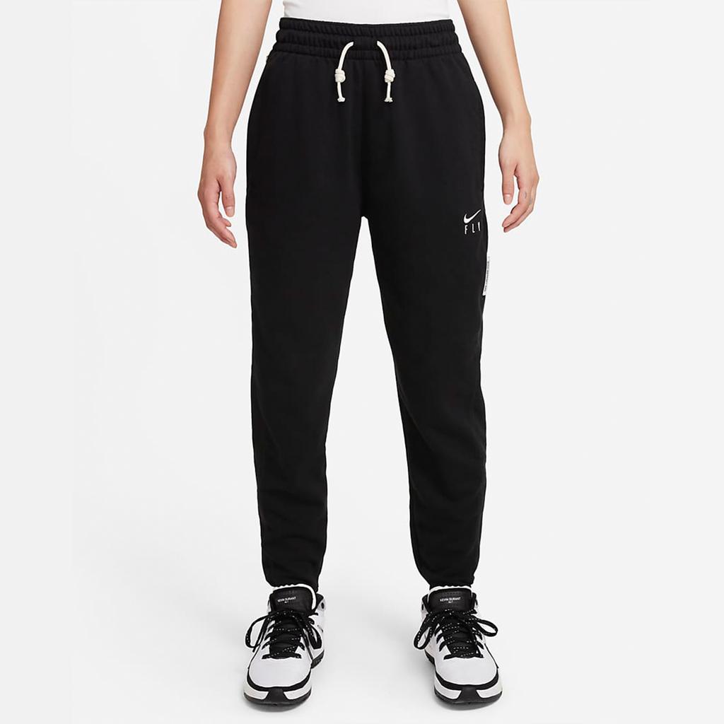 Nike Swoosh Fly Standard Issue Embroidered Logo Joggers Women Bottoms Black DA6466-010