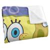 SpongeBob SquarePants Silky Cropped Patrick Star Supersoft Blanket