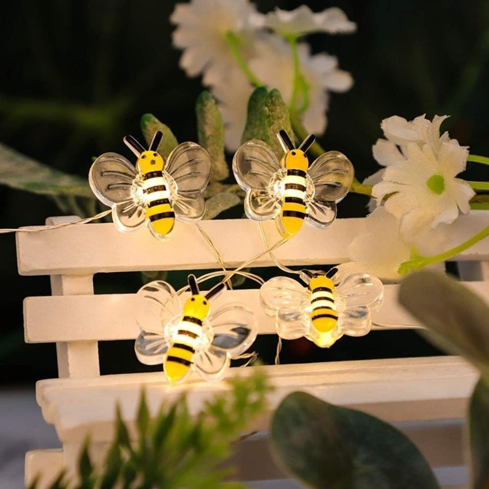 Multifunktionale Bienenlichter Niedliche Dekorative Lichterketten Pflanzen Dekoration Bienen Lichterkette Garten