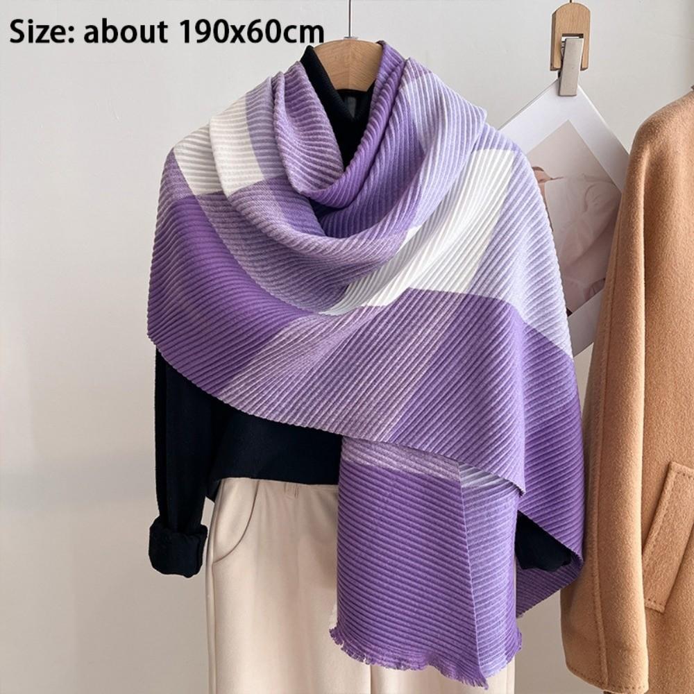 Windproof Keep Warm Blanke Multi-Colored Pashmina Fashion Scarf Shawl  Winter