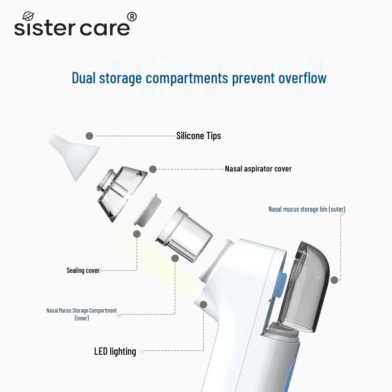 Sister Care Rechargeable Baby Electric Nasal Aspirator