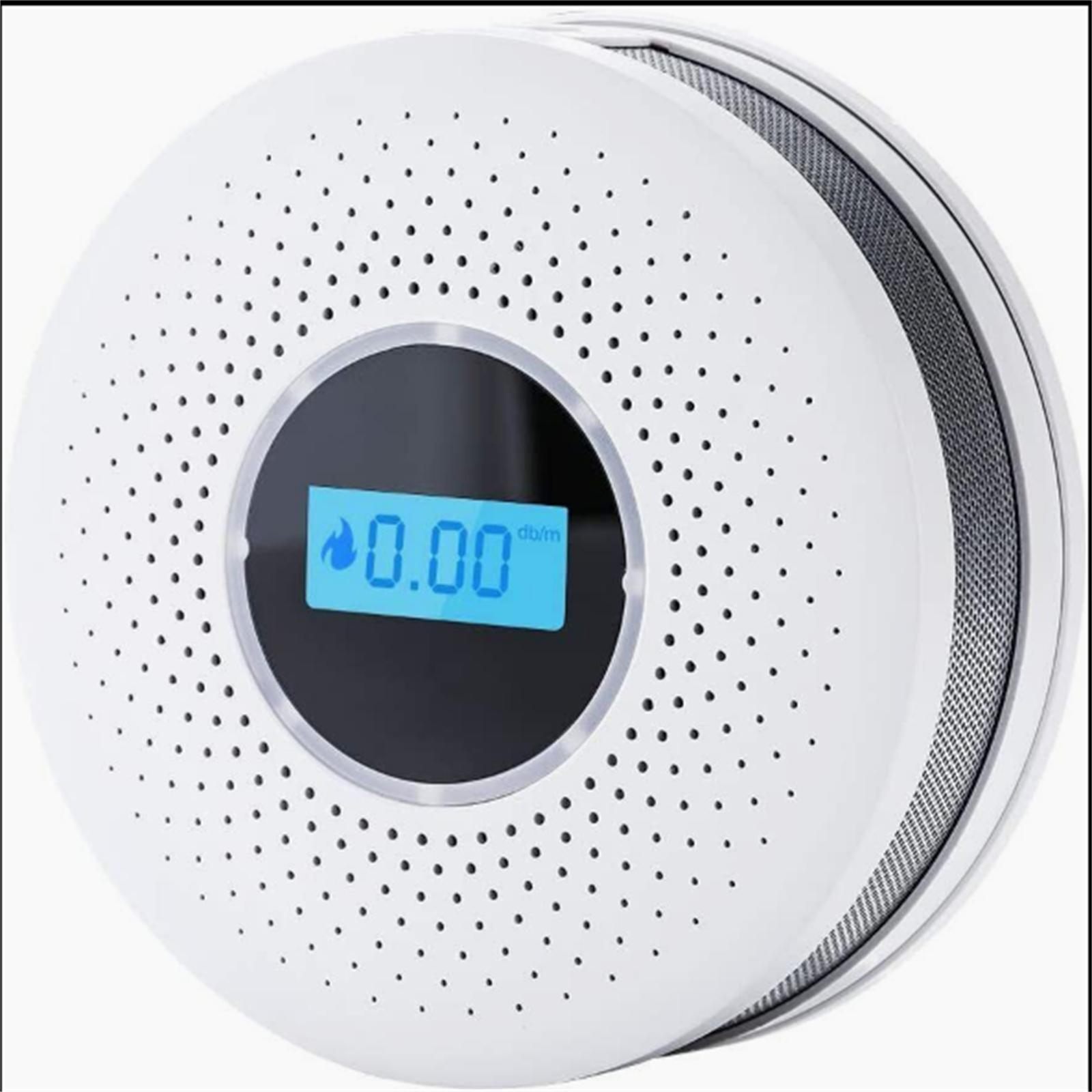 

Dual Sensor Detector With Lcd Display Battery Operated Carbon Monoxide Detector Alarm Device 513A