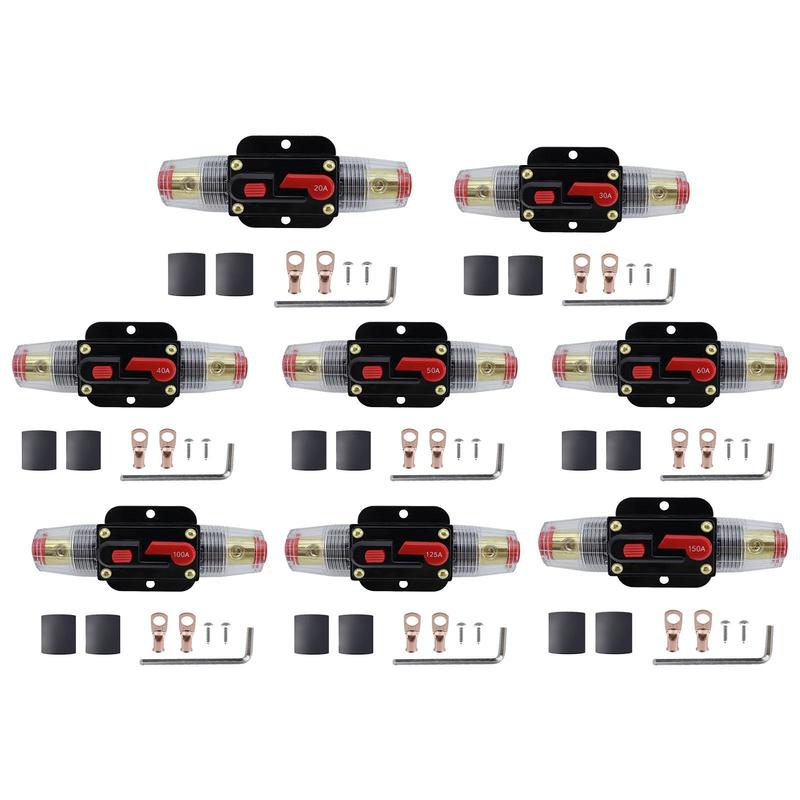 Generic Circuit Breaker with Manual Reset Switch Spare Parts RV Marine Accessory for Ships Rvs Tractors Multipurpose Sturdy