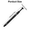 Professional Push In Syringe Type Tweezers 4 Prong Small Bead Grabber Metal Jewelry Catchers Practical Pick-up Tool