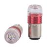 2Pcs Red 1157 2357 Strobe Flashing LED Projector Bulbs For Car Tail Brake Lights
