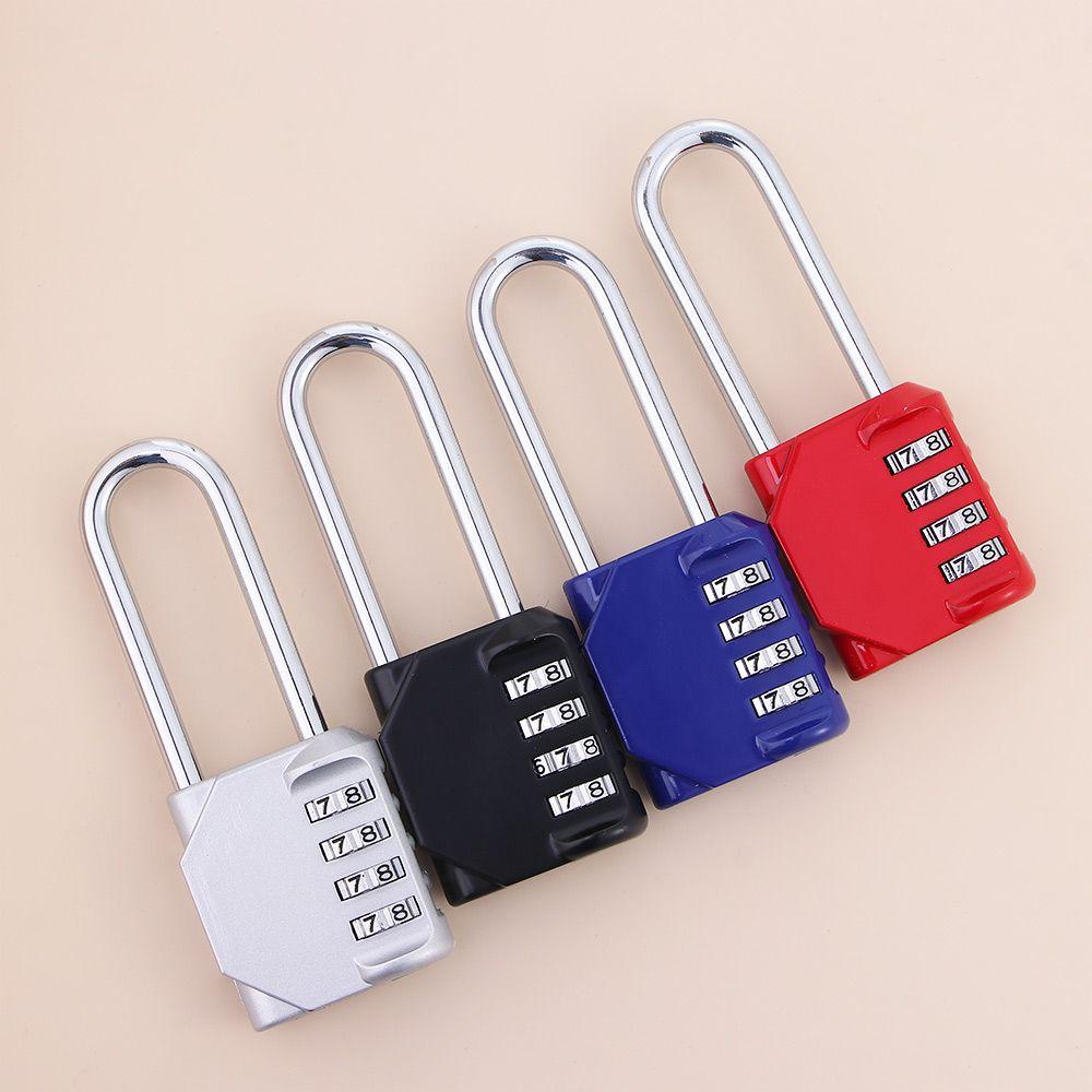 Alloy 4 Digit Drawer Password Code Cabinet For Luggage Padlock Password Lock Number Locks Smart Lock