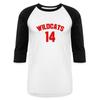 Wildcats Red Logo / East High School Unisex Baseball T-Shirt