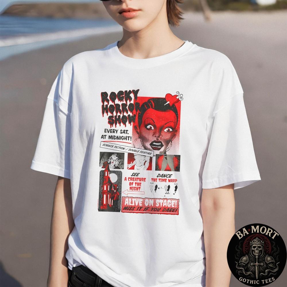 The Rocky Horror Show Alive On Stage Collage Musical TShirt Unisex T-Shirt XXXL