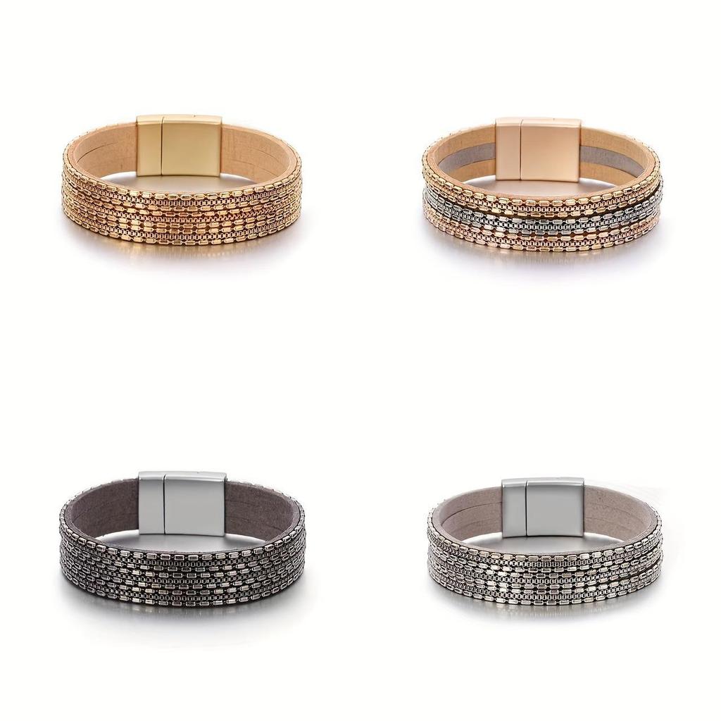 Bransoletka ze stali nierdzewnej dla kobiet: Bransoletka modowa wysokiej klasy, idealna na prezent świąteczny lub walentynkowy