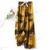 Women's Pajama Pants, Loungewear Pants, Cotton, Loose Fit, Plus Size, Wide-leg Pants