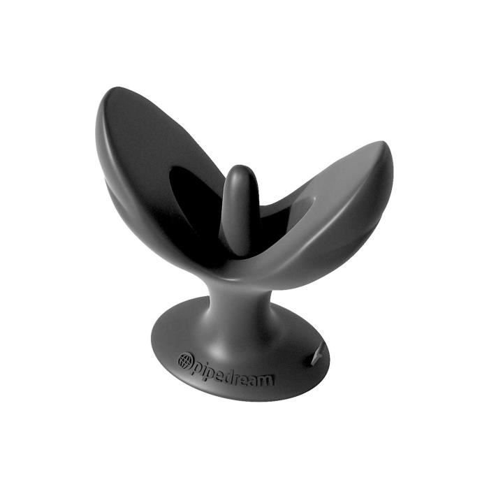 Plug anal - Anal Fantasy - Insta-gaper - Silicone hypoallergénique - Ventouse - Noir