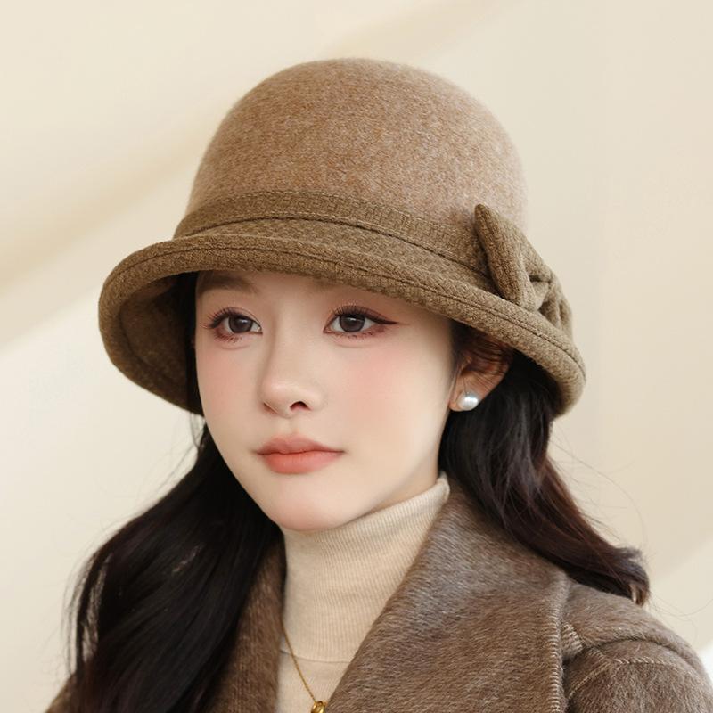 Mother Hat Women's New Autumn and Winter Bucket Hat Winter Models In The Elderly Old Lady Warm Hat Winter Hat for Women, Ladies Winter Hats