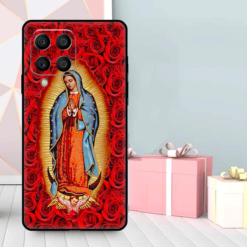 Virgen De Guadalupe Virgin Mary Case For Samsung Galaxy M35 M56 M12 M06 M32 M52 M55 M15 M11 M13 M14 M16 M36 M31 M53 M34 M54