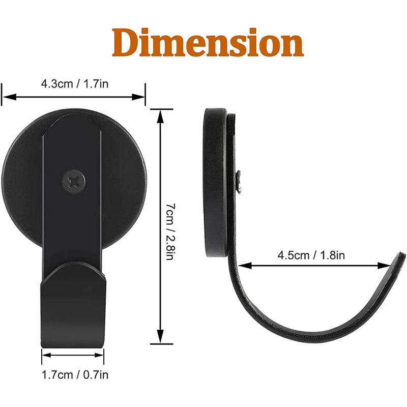 Metal Magnetic Wreath Hanger Durable Heavy Duty Kitchen Utensil Hanger for Refrigerator Grill Kitchen Key 1pc