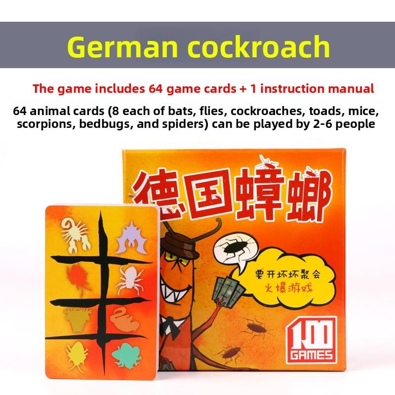 Flying Moth Card Game With Copper Paper Material For Family And Party Fun