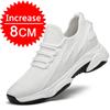 6cm 8cm Height Increase Men's Shoes New Mesh Breathable Casual Shoes Lace Up Platform Sport Shoe Mens Sports Running Shoes Tenis