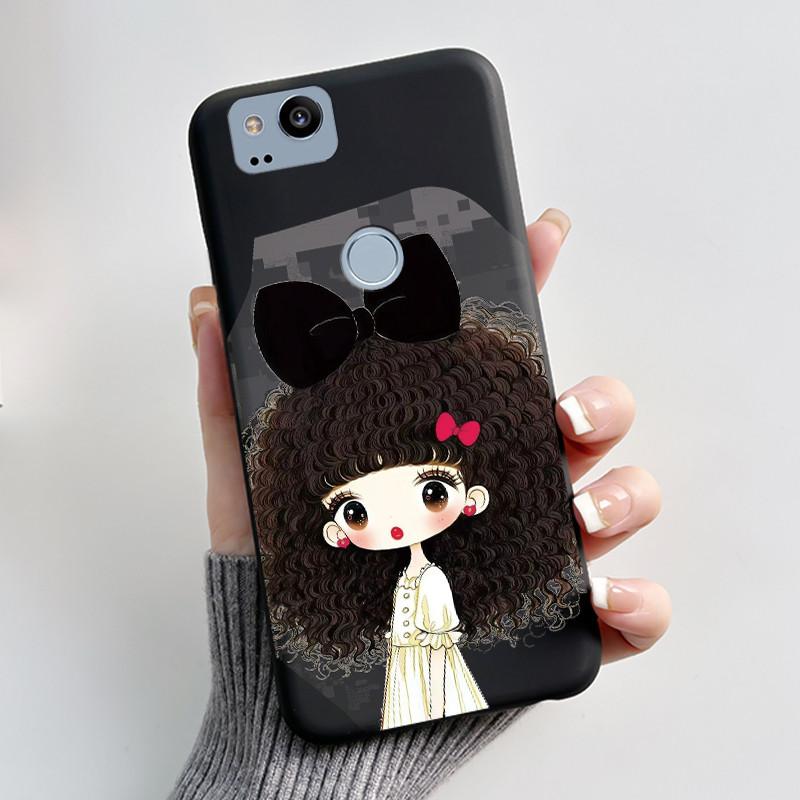 Matte Case For Google Pixel2 Pixel 2 XL Phone Cover for Google Pixel 2 XL 2XL Luxury Cute Cool Soft Silicone TPU Cases Bumper