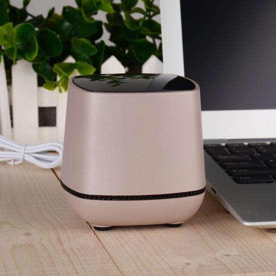 YI001 Computer Speaker Wide Compatibility ABS Plug Play Mini USB Wired Subwoofer Speaker
