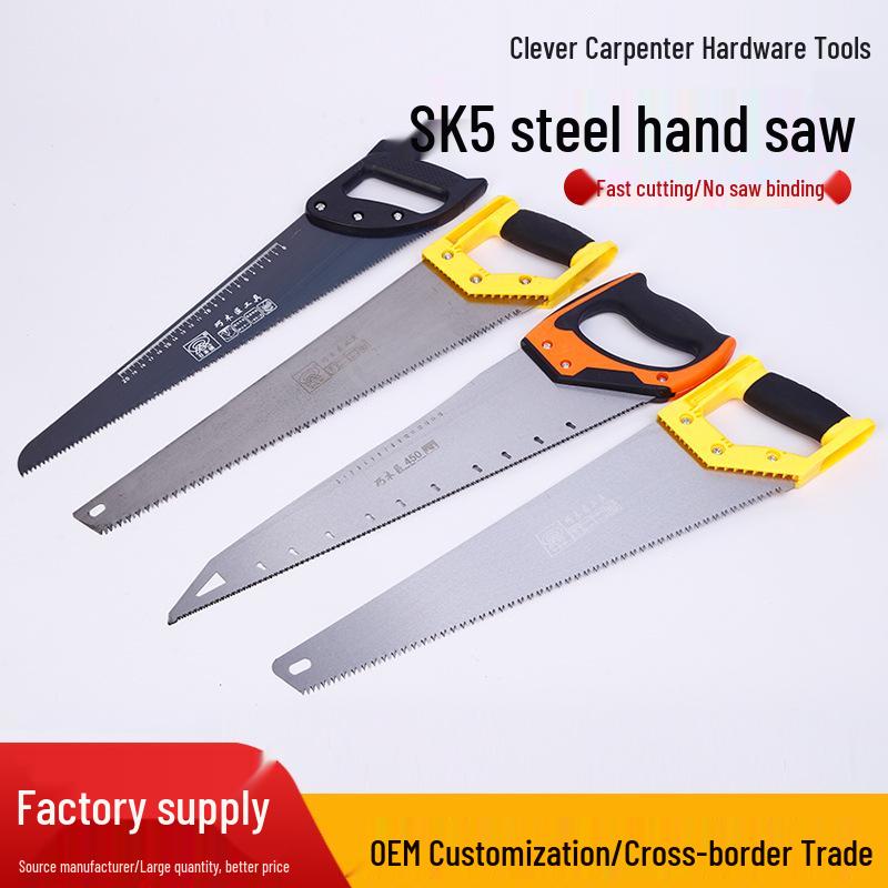 Multi-function Hand Saw for Wood, Plastic, and Pruning