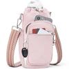 Large Capacity Water Bottle Holder RFID Blocking Mobile Phone Bag New Sling Purses  Gym Accessories