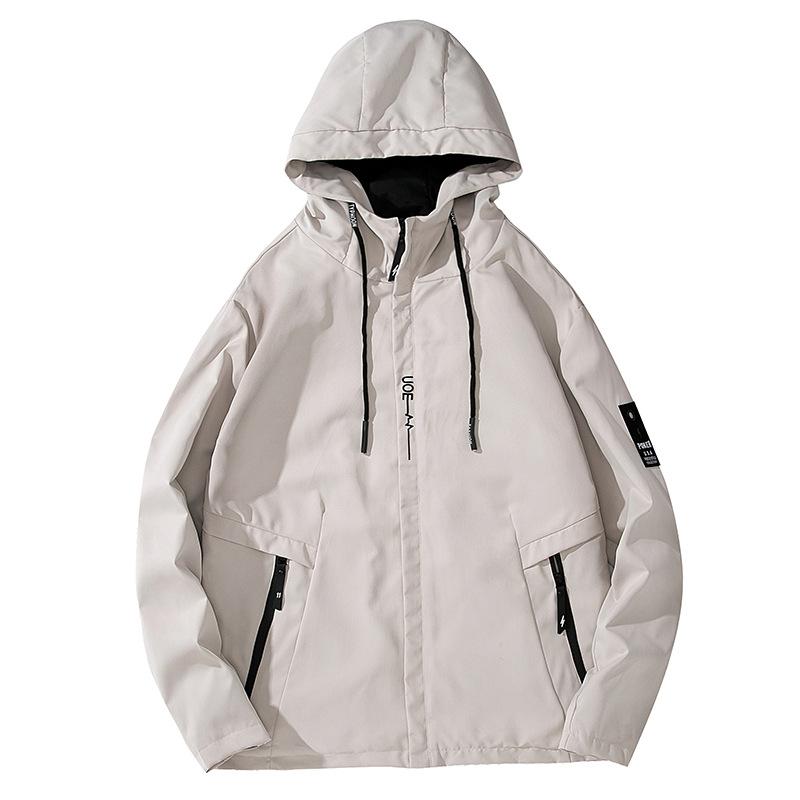 Men's Jacket Hooded Versatile Jacket
