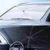 Car Windshield Sun Shade Umbrella Foldable Car Sunshade Cover For Mercedes Benz AMG W212 W205 W246 W177 W176 W213 GLC GLE GLS ML Welcome Laser Lamp