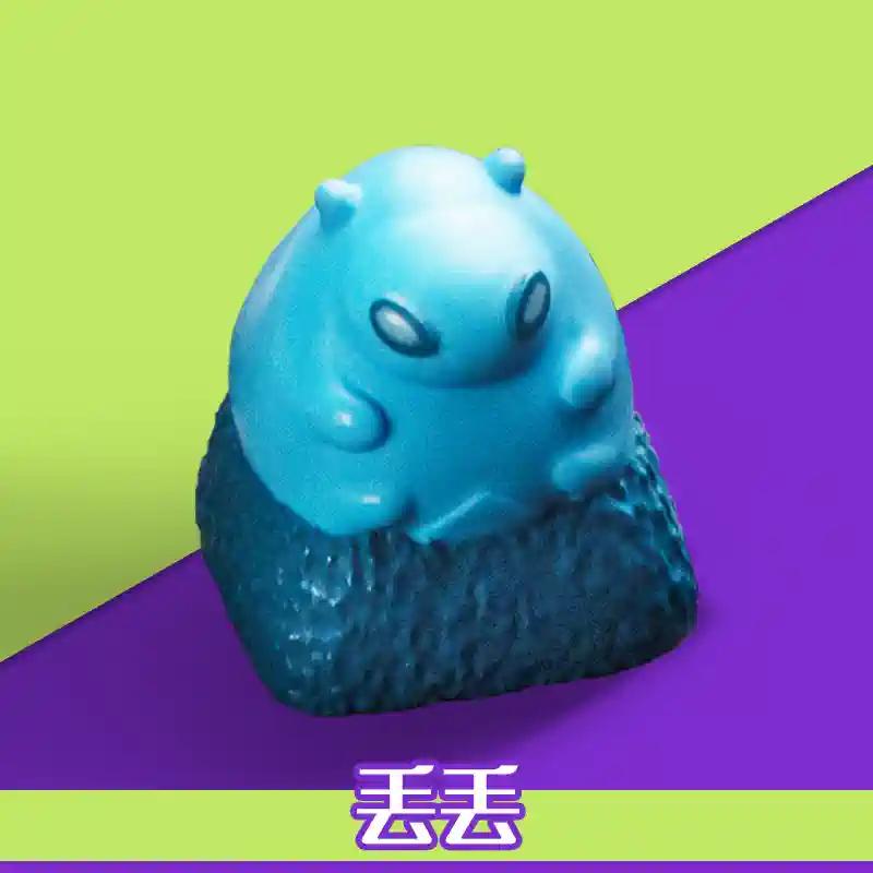 Anime Valorant Themed Keycaps Peripheral Keyboard Modification Parts Resin Material Manual Polishing Process Keyboard Esc Keycap