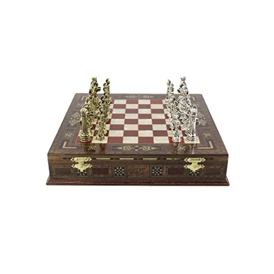 11 Inches Custom Chess Set for Personalized Gift Idea for Son Husband Father and Anyone on Birthday Anniversary and Any Special