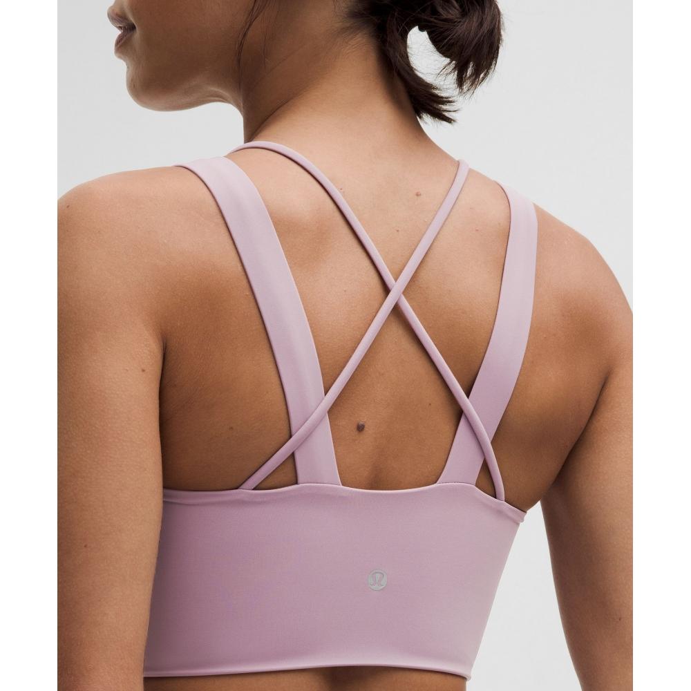 Lululemon Like A ClouD Longline brA  Light Support  D DD Cup lAvenDer Lux