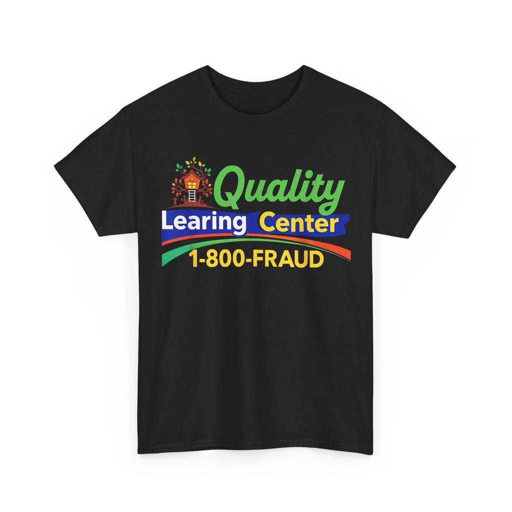 Retro Funny Sarcastic Quality Learning Center School Quote T-Shirt