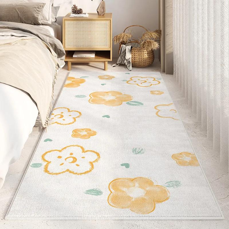 Cartoon Boby Bedroom Decor Bedside Carpet Fluffy Soft Plush Floor Mat Nordic Style Carpets for Living Room Thicken Anti-slip Rug